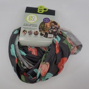 Go by Goldbug Floral Infinity Nursing Scarf - NWT